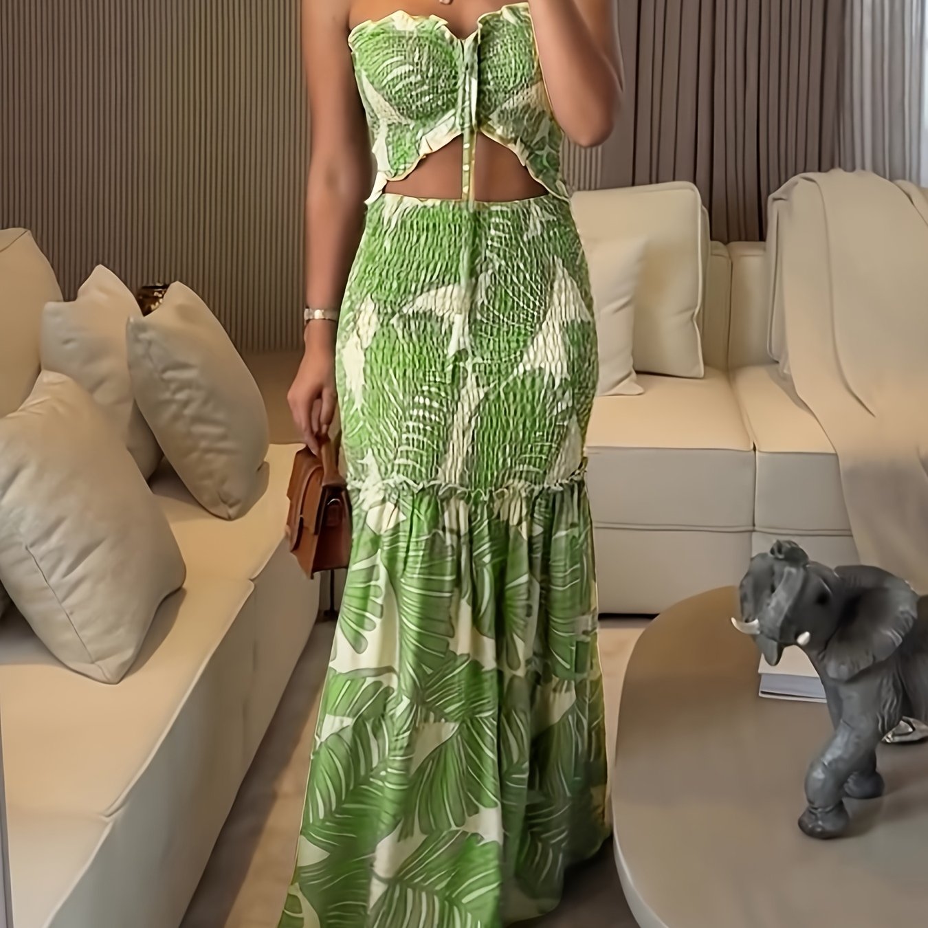 Tropical Floral Dress