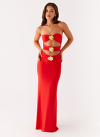 Scarlet Bloom Dress