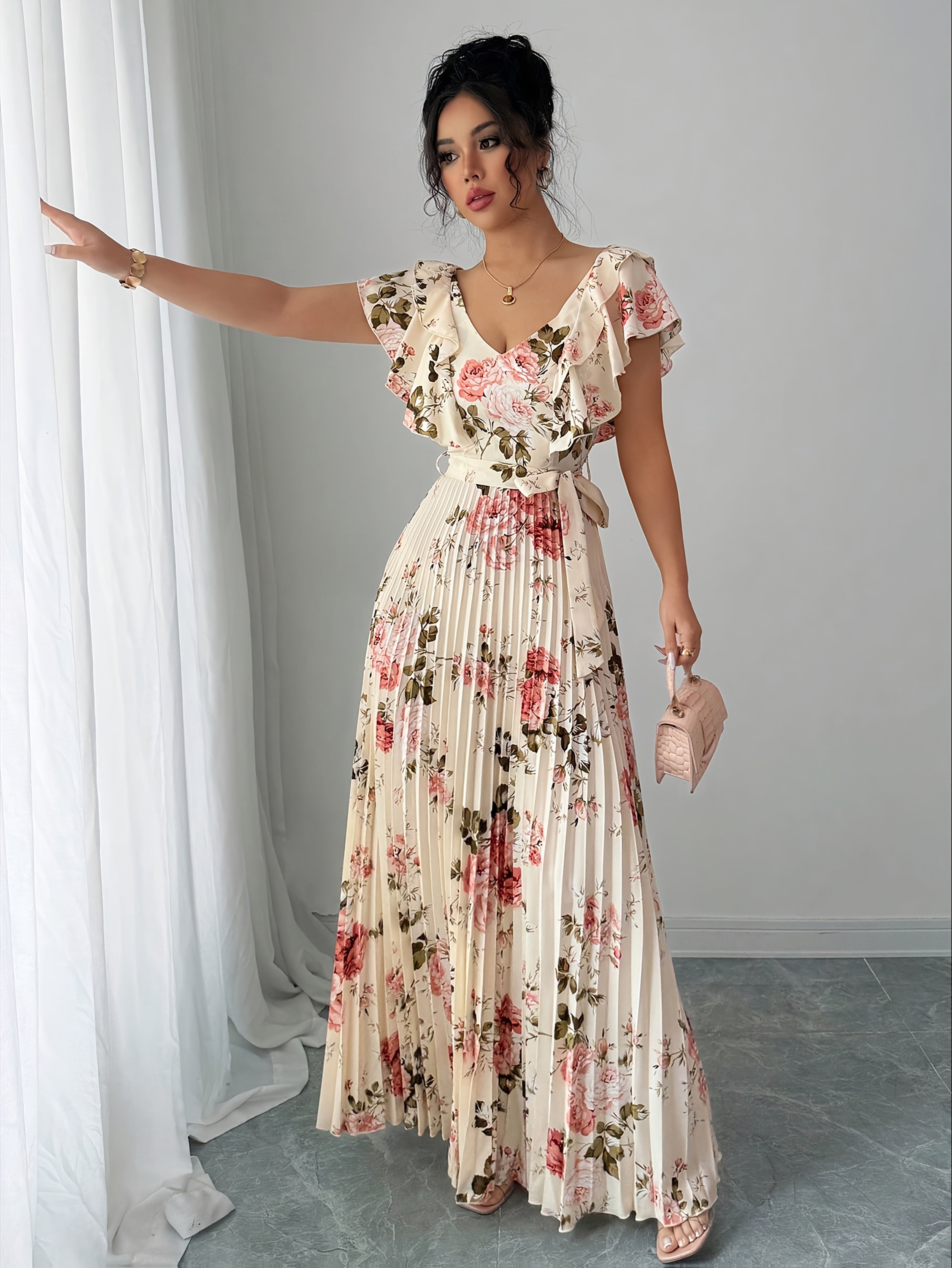 Selen Floral Dress