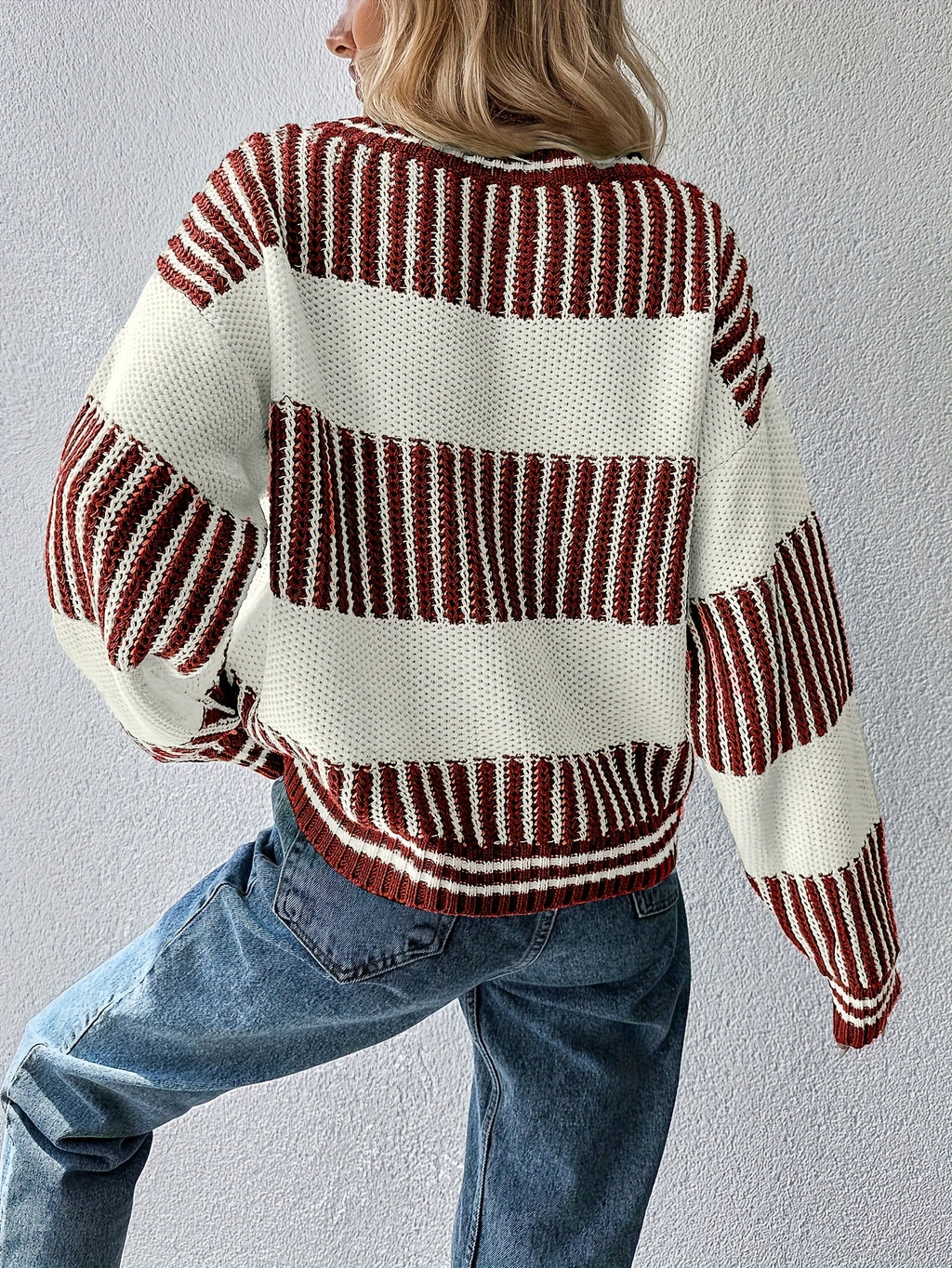 The Striped Trim Red