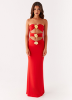Scarlet Bloom Dress