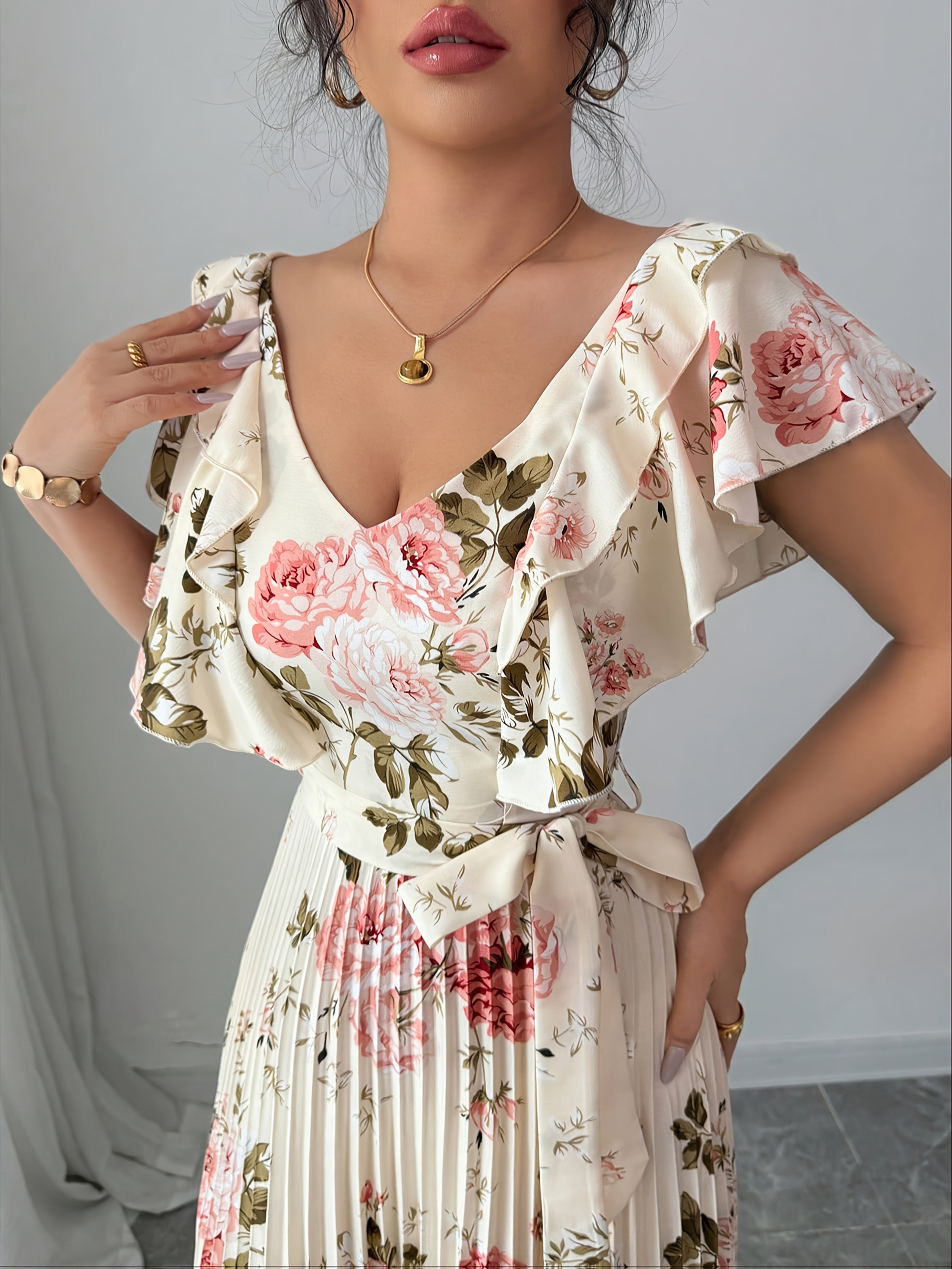Selen Floral Dress