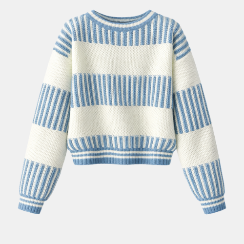 The Striped Trim Blue