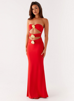 Scarlet Bloom Dress