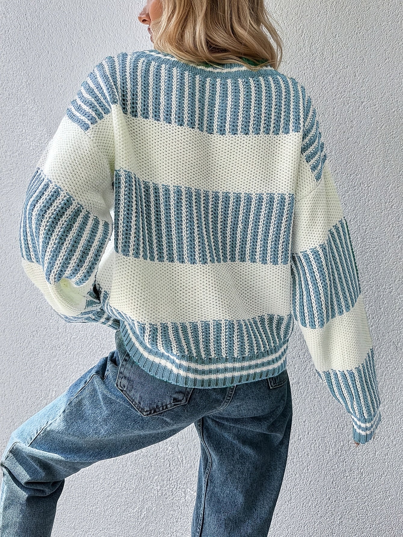 The Striped Trim Blue