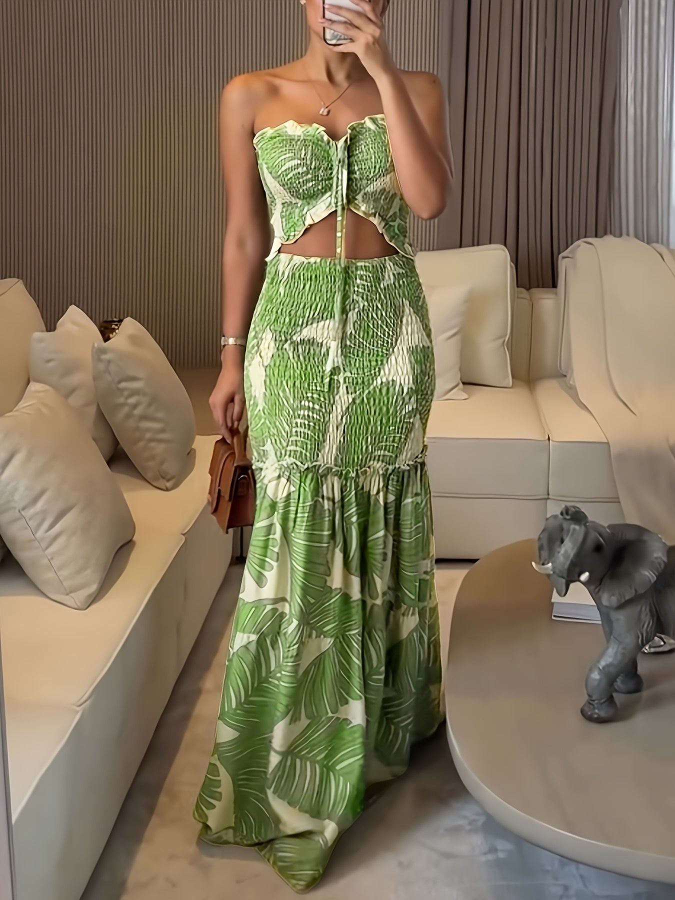 Tropical Floral Dress