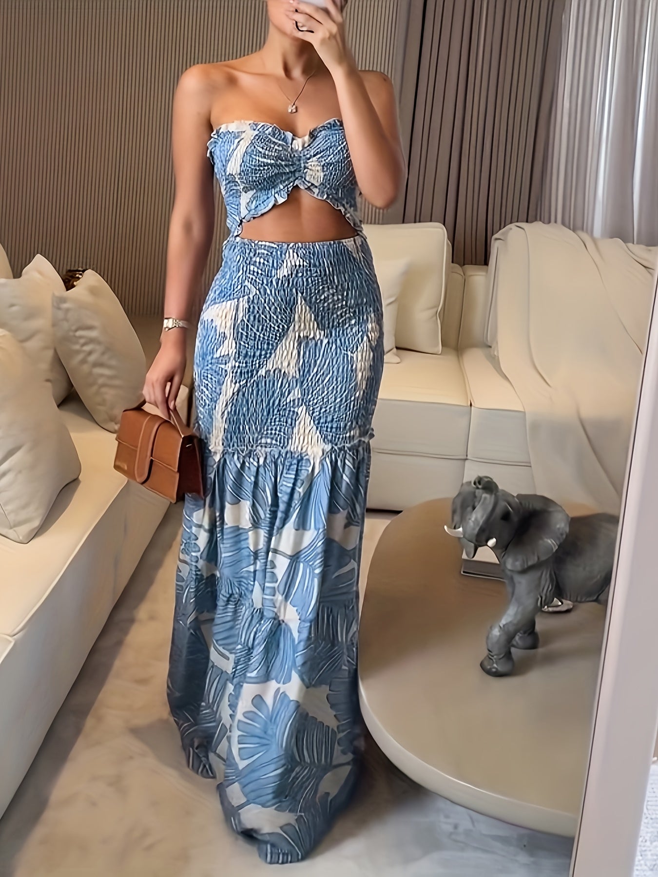 Tropical Floral Dress