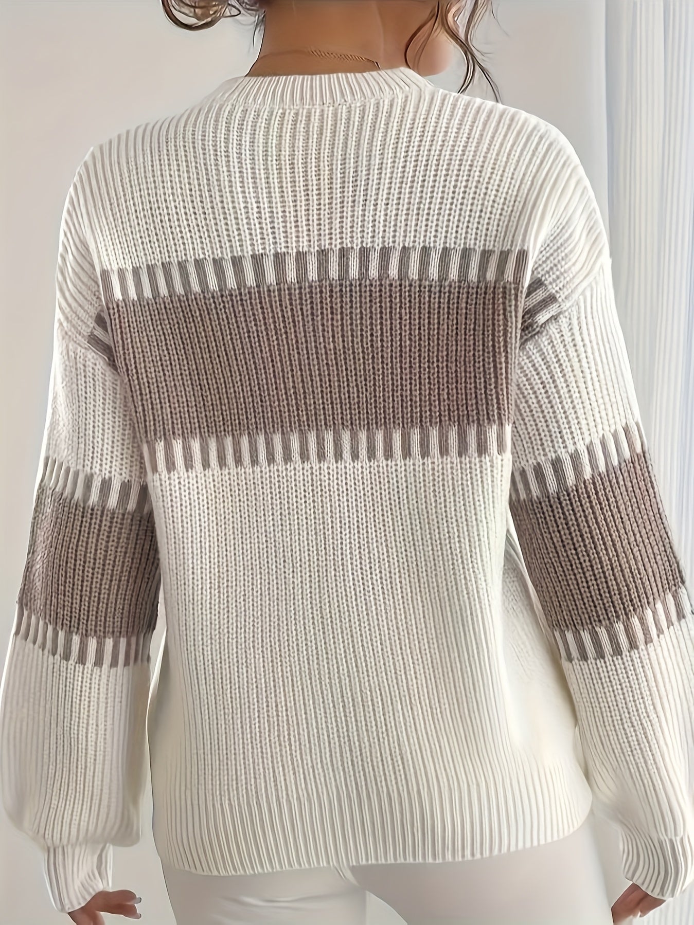 The Neck Pullover Sweater