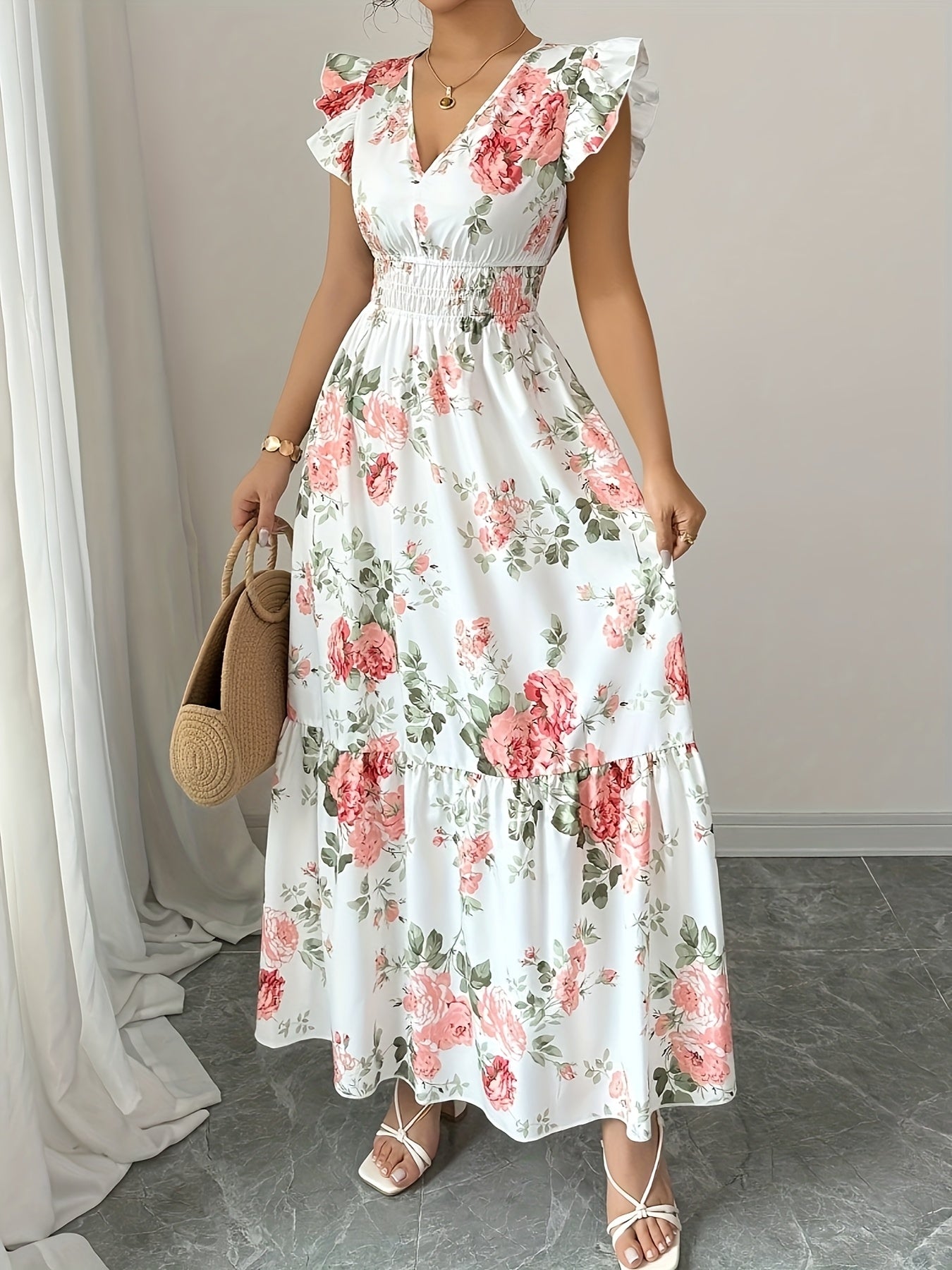 Suuz Romantic Floral Dress