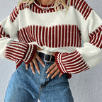 The Striped Trim Red