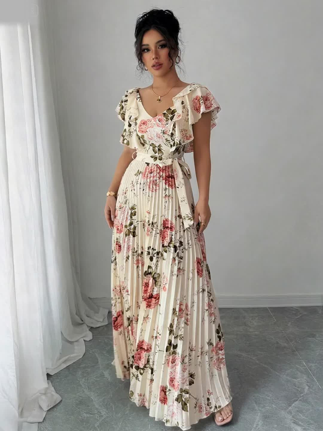 Selen Floral Dress