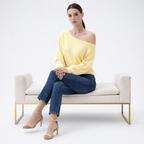 The Thick Off shoulder Sweater