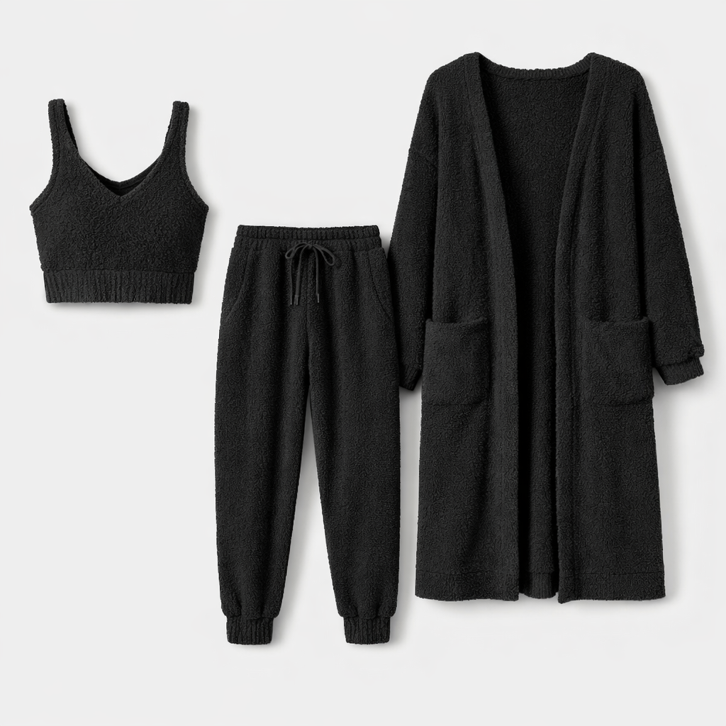 The Lounge Set Black