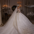 Glamour wedding dress