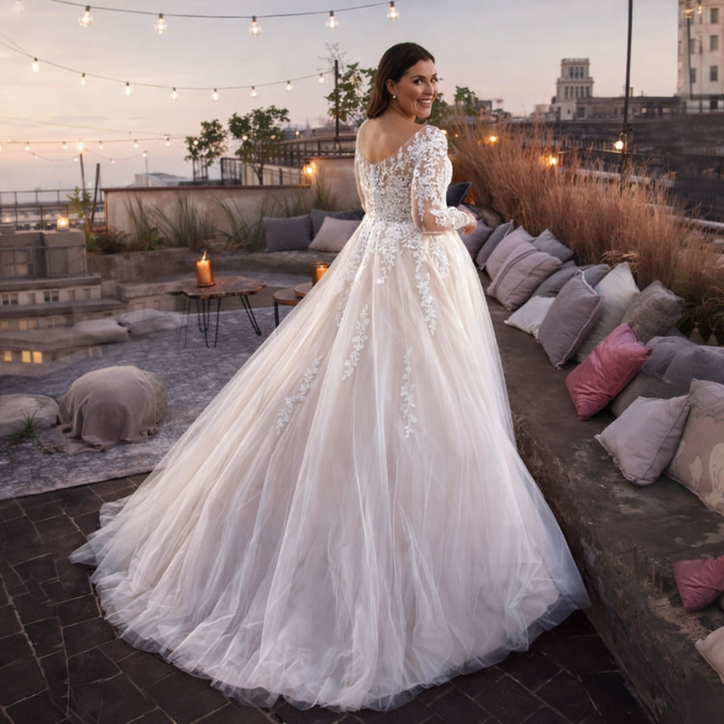 New York wedding dress