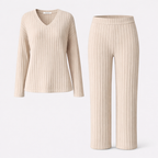 The Relaxed V-Neck Set