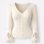 The Elegant Ribbed Blouse
