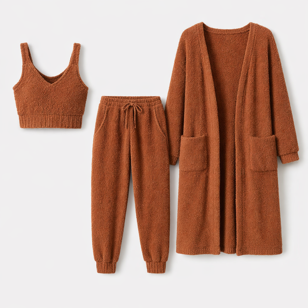 The Lounge Set Brown