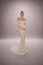 Flores wedding dress