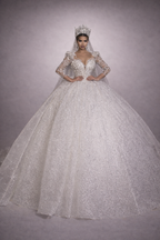 Glamour wedding dress