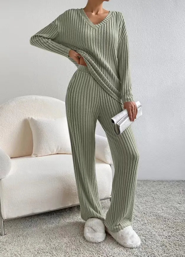 The Ribbed Lounge Set