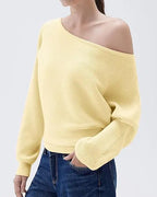 The Thick Off shoulder Sweater