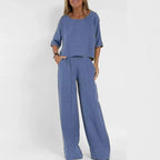 The Short-Sleeve Two-Piece Set