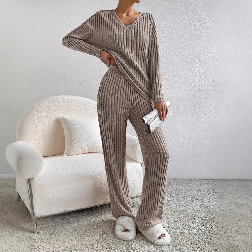 The Ribbed Lounge Set