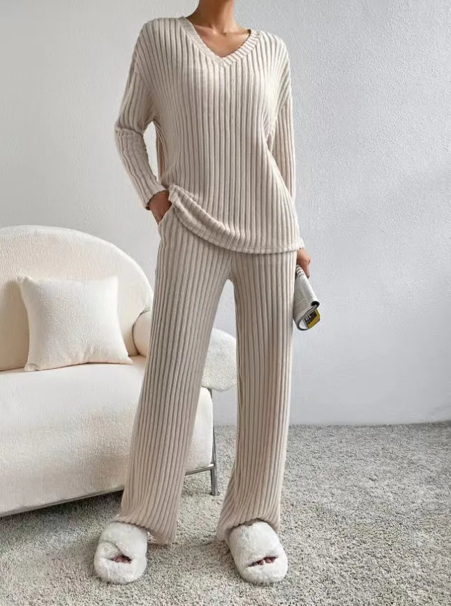 The Ribbed Lounge Set