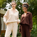 The Collared Two-Piece Set