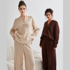 The Collared Two-Piece Set