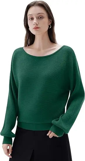 The Thick Off shoulder Sweater