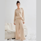 The Collared Two-Piece Set