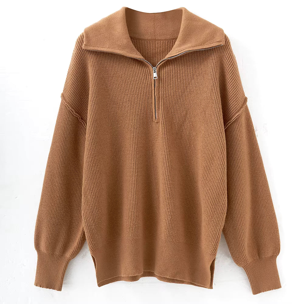 The Zip-Neck Two-Piece Set