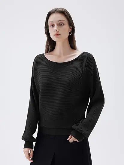The Thick Off shoulder Sweater