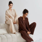 The Collared Two-Piece Set