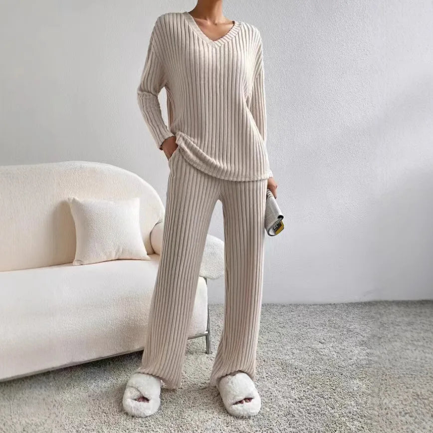The Ribbed Lounge Set