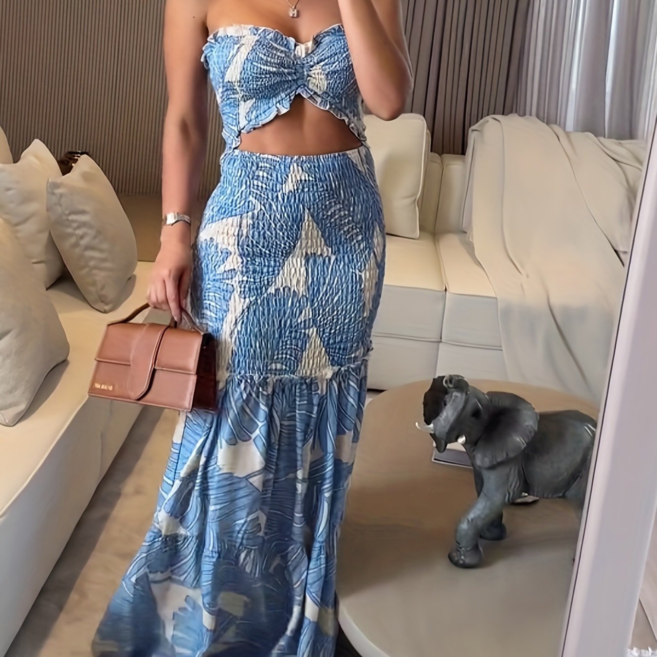 Tropical Floral Dress