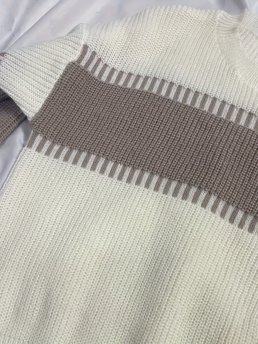 The Neck Pullover Sweater