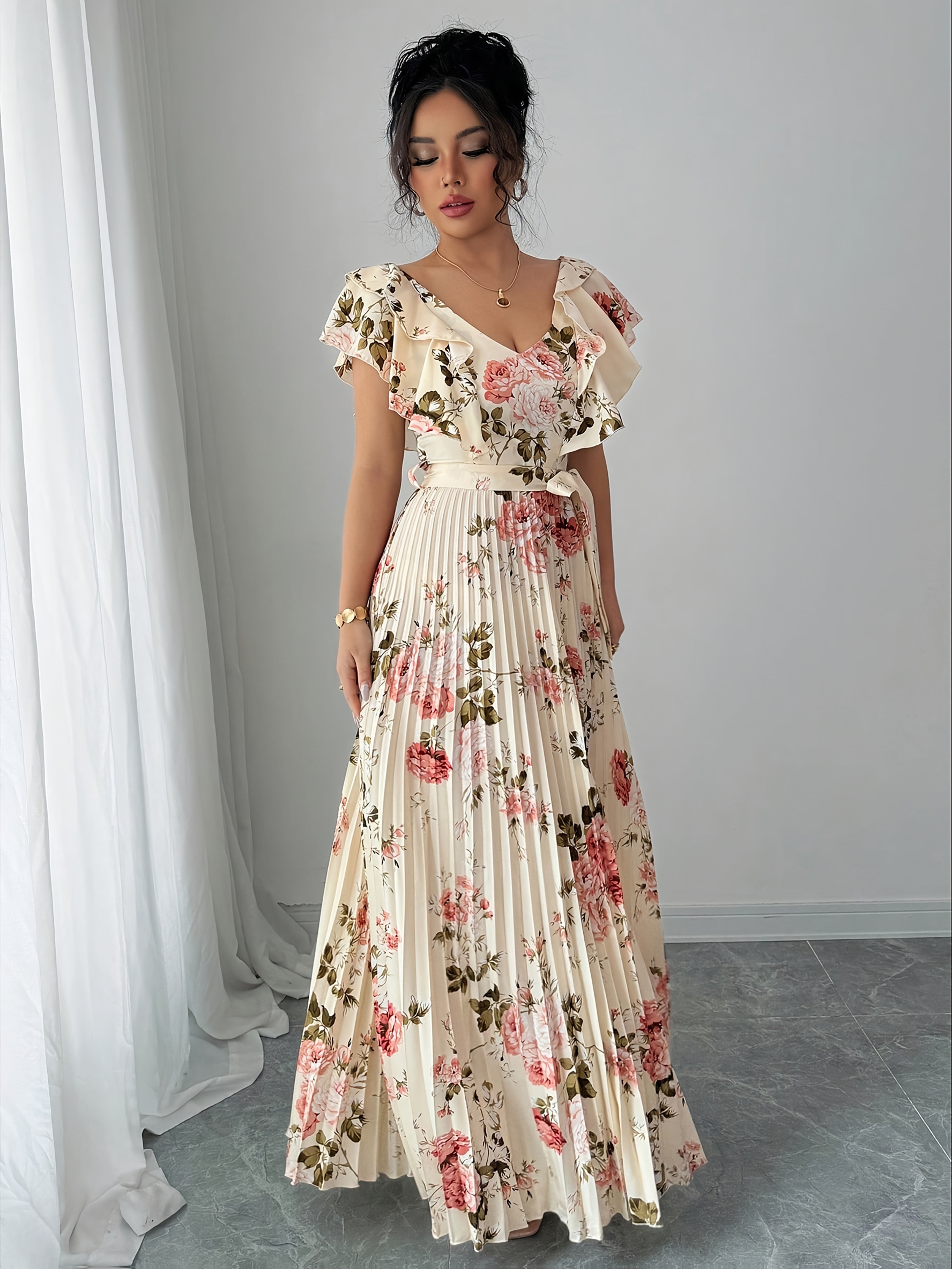 Selen Floral Dress