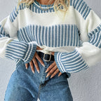 The Striped Trim Blue