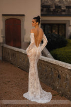 Flores wedding dress