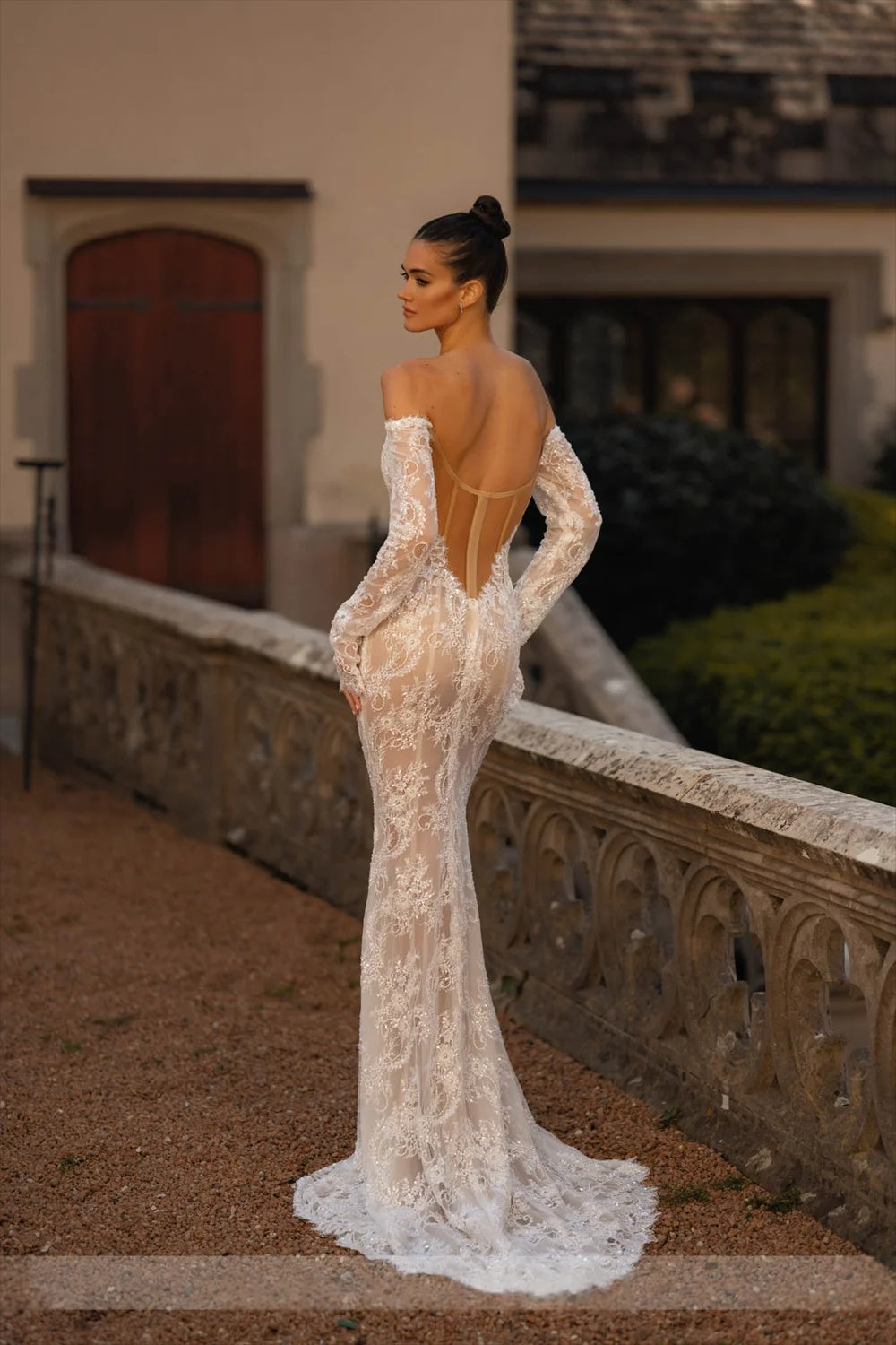 Flores wedding dress