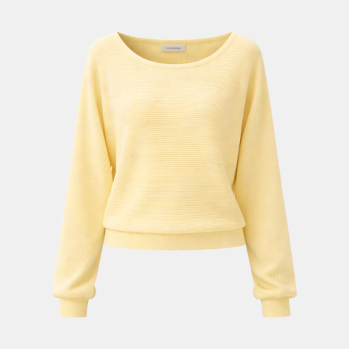 The Side Off shoulder Yellow