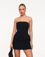 Strapless Tailored Dress